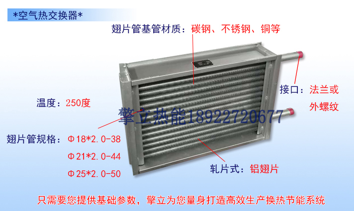 翅片管換熱器圖片